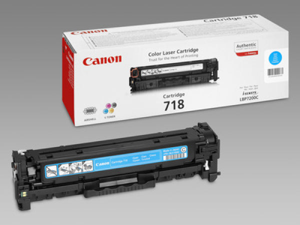 Canon 718 Tonermodul Cyan Kaufuniversum - Canon 718 Tonermodul Cyan