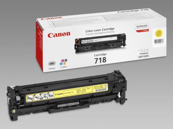 Canon 718 Tonermodul Yellow Kaufuniversum - Canon 718 Tonermodul Yellow