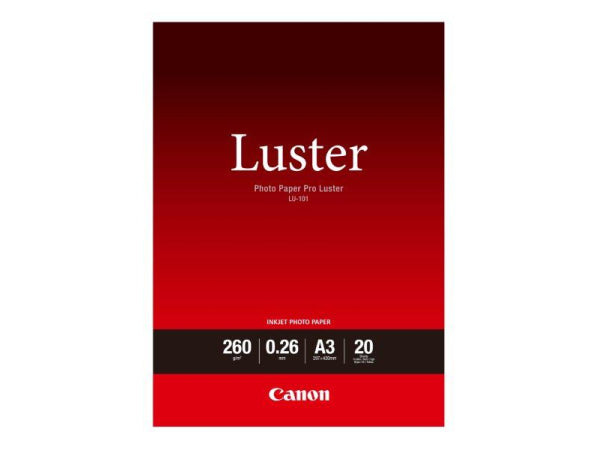 Canon LU-101 A3 Luster Photo Paper Kaufuniversum - Canon LU-101 A3 Luster Photo Paper