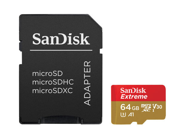 SanDisk Extreme SDXC 170MB/s64GB Action Kaufuniversum - SanDisk Extreme SDXC 170MB/s64GB Action