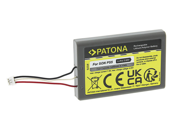 Patona Akku Sony Playstation 5 PS5 Kaufuniversum - Patona Akku Sony Playstation 5 PS5