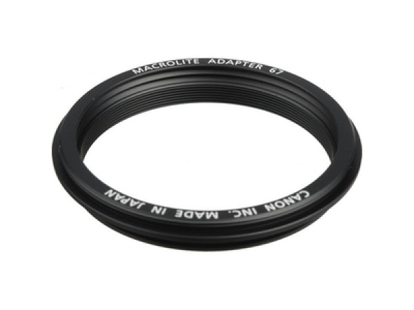 Canon Adapter 67 zu Macroblitz Kaufuniversum - Canon Adapter 67 zu Macroblitz