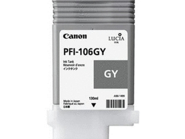 Canon Ink Cart. PFI-106GY grey, 130ml Kaufuniversum - Canon Ink Cart. PFI-106GY grey, 130ml