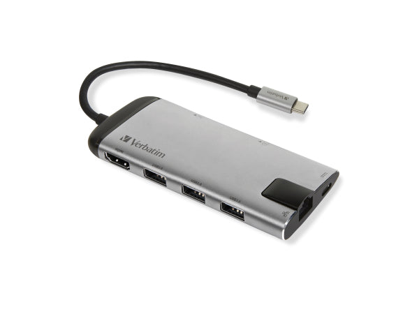Verbatim 8 in 1 USB-C Multiport Hub Kaufuniversum - Verbatim 8 in 1 USB-C Multiport Hub
