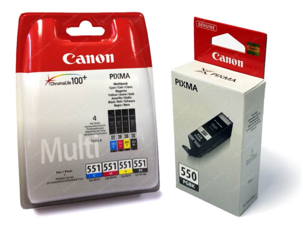 Canon PGI-550/CLI-551 Multipack Kaufuniversum - Canon PGI-550/CLI-551 Multipack