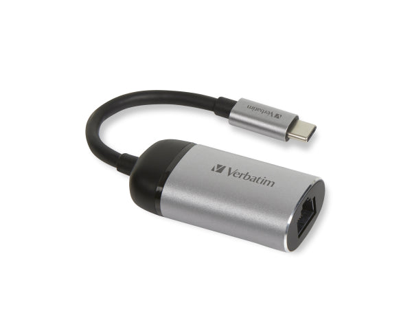 Verbatim USB-C to Ethernet Gbit Adapter Kaufuniversum - Verbatim USB-C to Ethernet Gbit Adapter
