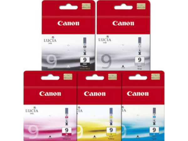 Canon PGI-9 Multipack PBK/C/M/Y/GY Kaufuniversum - Canon PGI-9 Multipack PBK/C/M/Y/GY