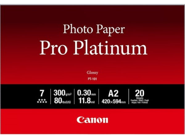 Canon PT-101 A2 Photo Paper Pro Plat. Kaufuniversum - Canon PT-101 A2 Photo Paper Pro Plat.