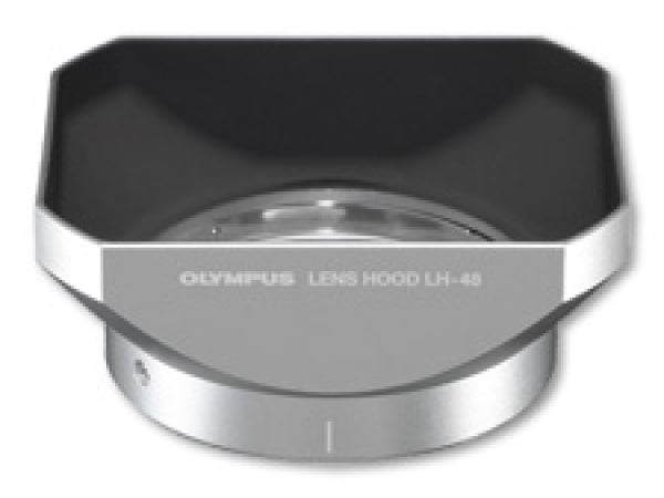 OM System Olympus LH-48 Sonnenblende silver Kaufuniversum - OM System Olympus LH-48 Sonnenblende silver