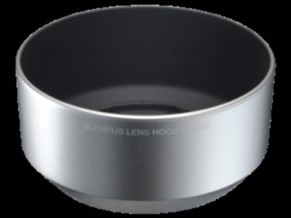 OM System Olympus LH-40B Sonnenblende silver Kaufuniversum - OM System Olympus LH-40B Sonnenblende silver