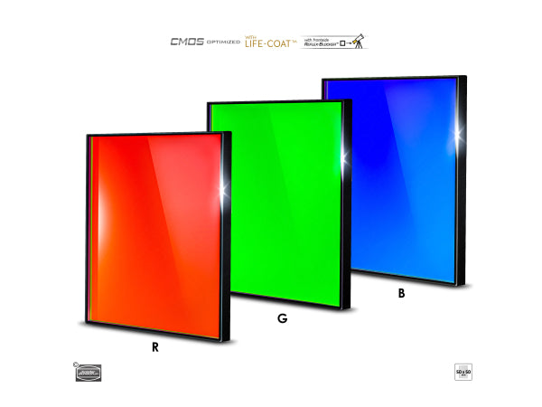 Baader RGB 50x50mm Filtersatz Kaufuniversum - Baader RGB 50x50mm Filtersatz