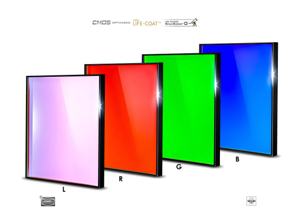 Baader LRGB 50x50mm Filtersatz Kaufuniversum - Baader LRGB 50x50mm Filtersatz