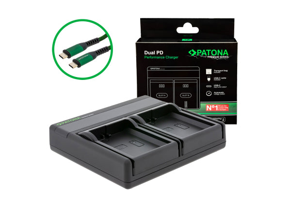 Patona Dual PD Nikon EN-EL14 USB-C Kaufuniversum - Patona Dual PD Nikon EN-EL14 USB-C
