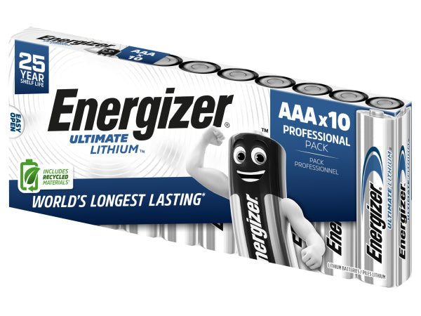 Energizer AAA/L92 Ultimate Lithium 10 P. Kaufuniversum - Energizer AAA/L92 Ultimate Lithium 10 P.