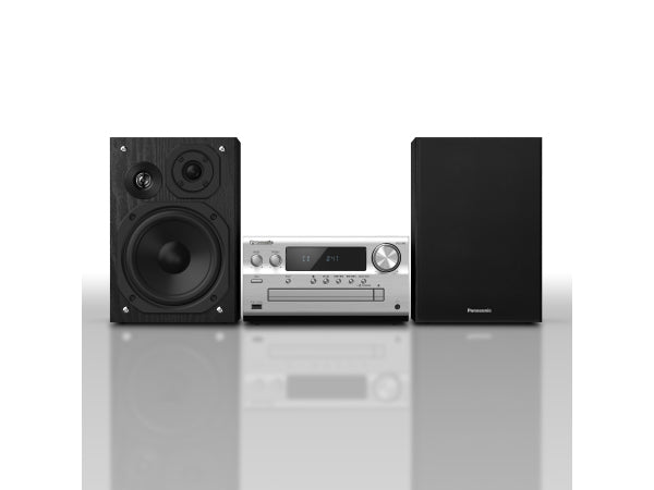 Panasonic Hifi DAB+ 2x60W PMX802 Silver Kaufuniversum - Panasonic Hifi DAB+ 2x60W PMX802 Silver