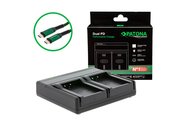 Patona Dual PD Sony NP-FZ100 USB-C Kaufuniversum - Patona Dual PD Sony NP-FZ100 USB-C