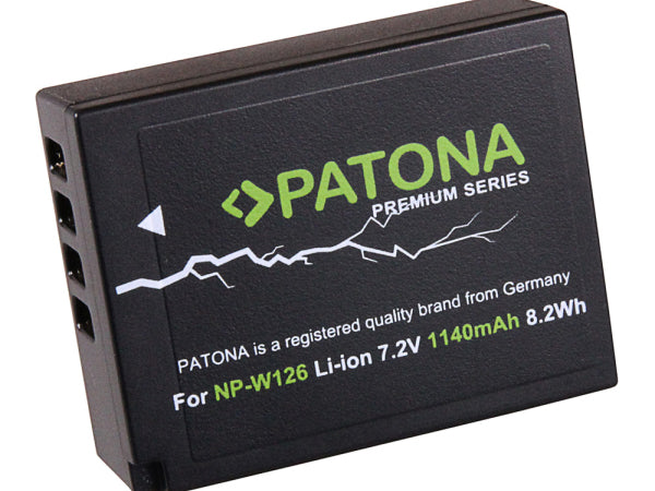 Patona Premium Akku Fuji NP-W126 Kaufuniversum - Patona Premium Akku Fuji NP-W126
