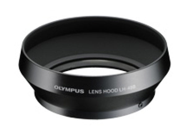 OM System Olympus LH-48B Sonnenblende metal black Kaufuniversum - OM System Olympus LH-48B Sonnenblende metal black