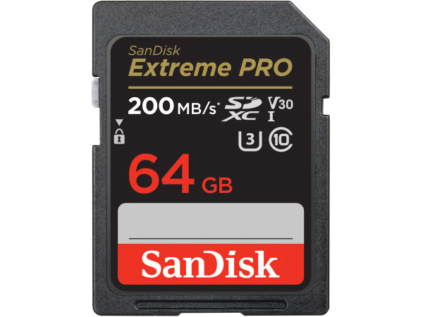 SanDisk Extreme Pro 200MB/s SDXC 64GB Kaufuniversum - SanDisk Extreme Pro 200MB/s SDXC 64GB