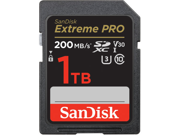SanDisk Extreme Pro 200MB/s SDXC 1TB Kaufuniversum - SanDisk Extreme Pro 200MB/s SDXC 1TB