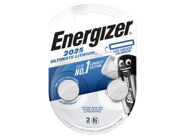 Energizer CR 2025 Ultimate Lithium 2 St. Kaufuniversum - Energizer CR 2025 Ultimate Lithium 2 St.