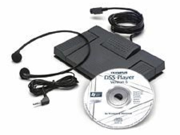 OM System Olympus AS-2400 Transcription Kit Kaufuniversum - OM System Olympus AS-2400 Transcription Kit