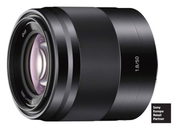 Sony E-Mount APSC 50mm F1.8 OSS Black Kaufuniversum - Sony E-Mount APSC 50mm F1.8 OSS Black
