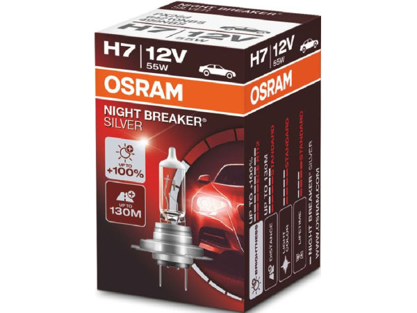 OSRAM Night Breaker Silver H7 12V 55W PX26d Kaufuniversum - OSRAM Night Breaker Silver H7 12V 55W PX26d