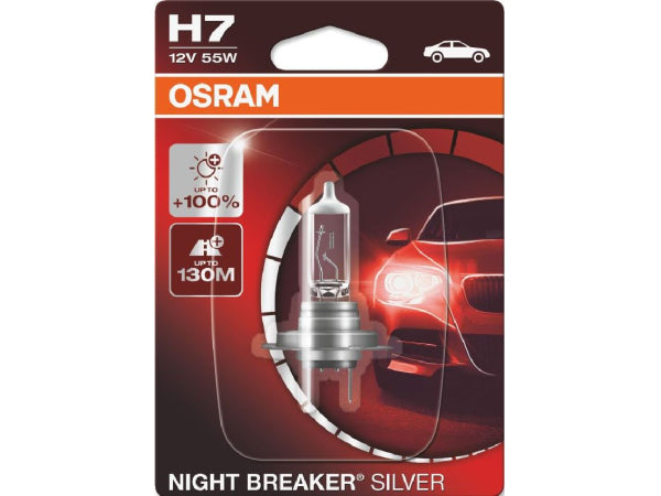 OSRAM Night Breaker Silver H7 12V 55W PX26d Kaufuniversum - OSRAM Night Breaker Silver H7 12V 55W PX26d