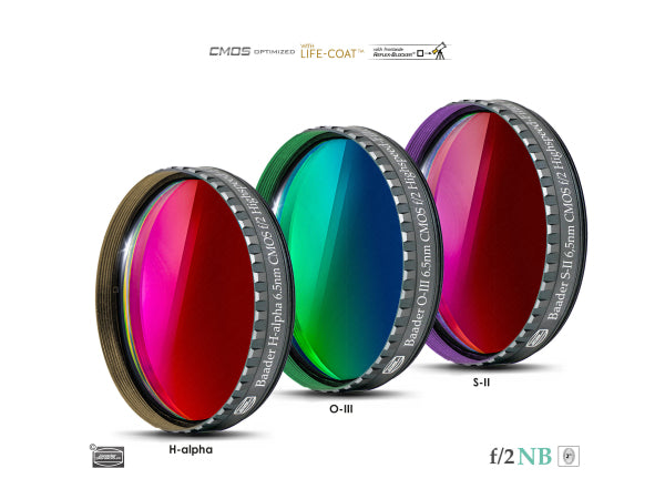 Baader Schmalband Satz 6.5nm 2" f/2 Kaufuniversum - Baader Schmalband Satz 6.5nm 2" f/2