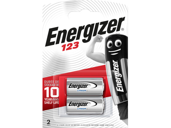 Energizer 123 Lithium 3.0V (2-Pack) Kaufuniversum - Energizer 123 Lithium 3.0V (2-Pack)