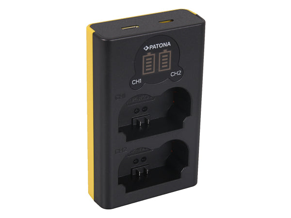 Patona Dual LCD Charger USB Fuji NP-W235 Kaufuniversum - Patona Dual LCD Charger USB Fuji NP-W235