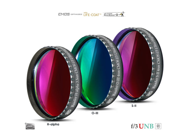 Baader Schmalband Satz 3.5/4nm 2" f/3 Kaufuniversum - Baader Schmalband Satz 3.5/4nm 2" f/3