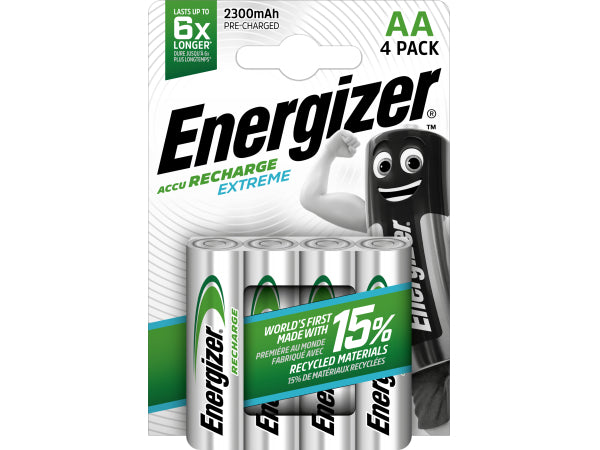 Energizer Akku Extreme AA 2300mAh BP4 Kaufuniversum - Energizer Akku Extreme AA 2300mAh BP4