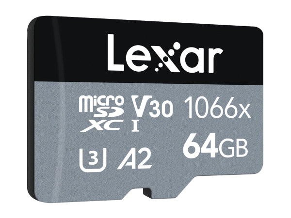 Lexar micro SDXC 160MB/s 64GB Silver Kaufuniversum - Lexar micro SDXC 160MB/s 64GB Silver