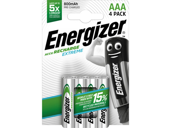 Energizer Akku Extreme AAA 800mAh BP4 Kaufuniversum - Energizer Akku Extreme AAA 800mAh BP4