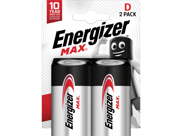 Energizer Max D (LR20/E95) BP-2 Kaufuniversum - Energizer Max D (LR20/E95) BP-2