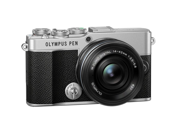 OM System Olympus E-P7 Pancake Zoom Kit silver/blk Kaufuniversum - OM System Olympus E-P7 Pancake Zoom Kit silver/blk