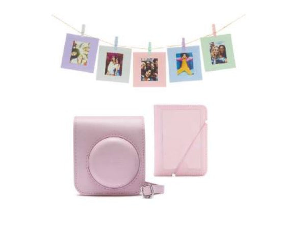 Fuji Instax Mini 12 Accessory Kit Pink Kaufuniversum - Fuji Instax Mini 12 Accessory Kit Pink