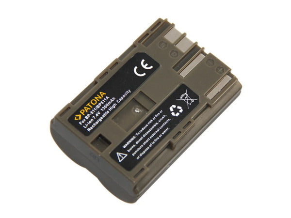 Patona Akku f. Canon BP-511 Kaufuniversum - Patona Akku f. Canon BP-511