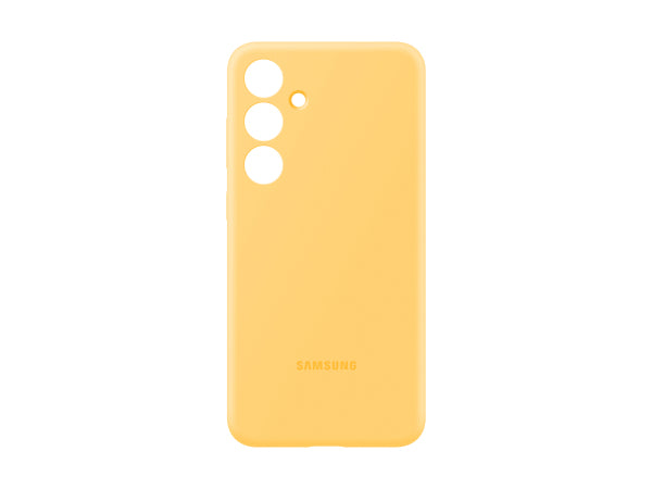 Samsung S24+ Silicone Case Yellow Kaufuniversum - Samsung S24+ Silicone Case Yellow