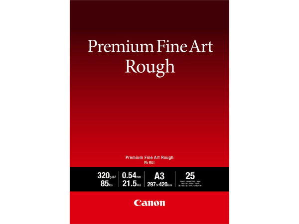 Canon FA-RG1 Fine Art Paper A3/25 Blatt Kaufuniversum - Canon FA-RG1 Fine Art Paper A3/25 Blatt