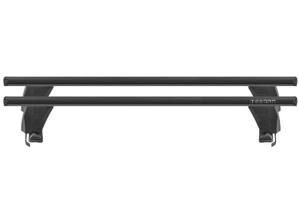 MENABO Dachträger Delta M schwarz Set 2 Stück + Fusssatz Kaufuniversum - MENABO Dachträger Delta M schwarz Set 2 Stück + Fusssatz