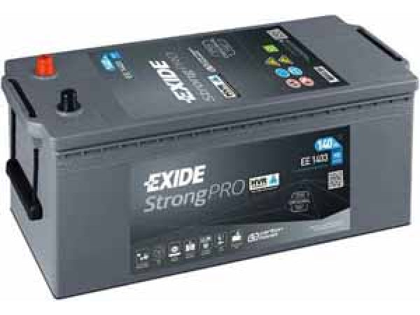 Exide StrongPRO 12V/140Ah/800A LxBxH 513x189x223mm/B0/S:3 Kaufuniversum - Exide StrongPRO 12V/140Ah/800A LxBxH 513x189x223mm/B0/S:3
