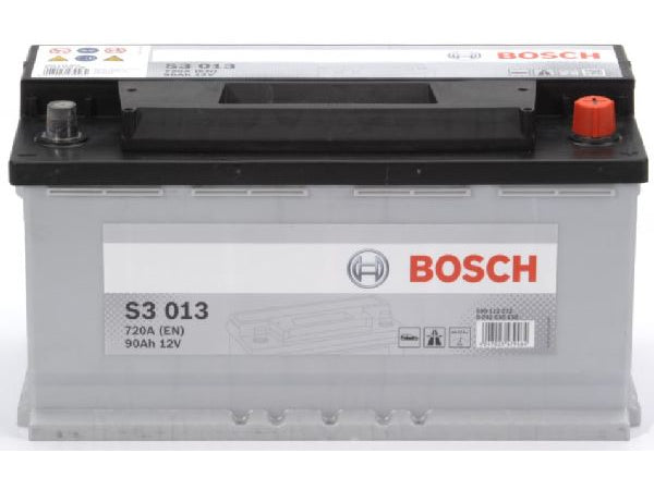 Starterbatterie Bosch 12V/90Ah/720A LxBxH 353x175x190mm/S:0 Kaufuniversum - Starterbatterie Bosch 12V/90Ah/720A LxBxH 353x175x190mm/S:0