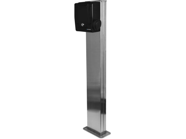 Blaupunkt Ständer für Ladestationen Edelstahl / 120x21x8cm (HxBxT) Kaufuniversum - Blaupunkt Ständer für Ladestationen Edelstahl / 120x21x8cm (HxBxT)