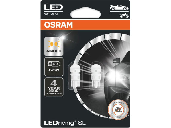 OSRAM LEDriving Amber 12V W5W Doppelblister Kaufuniversum - OSRAM LEDriving Amber 12V W5W Doppelblister