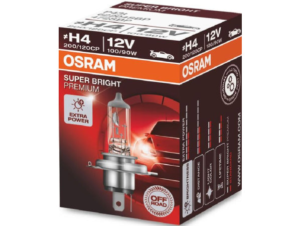 OSRAM Rallye Lampe H4 12V 100/90W P43T Kaufuniversum - OSRAM Rallye Lampe H4 12V 100/90W P43T