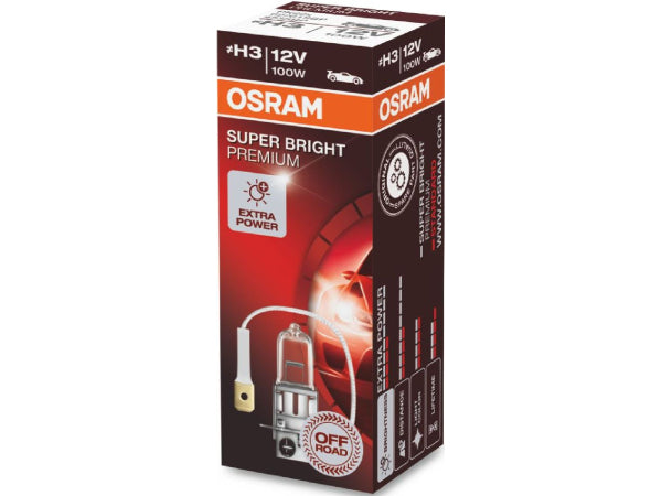 OSRAM Rallye Lampe H3 12V 100W PK22S Kaufuniversum - OSRAM Rallye Lampe H3 12V 100W PK22S