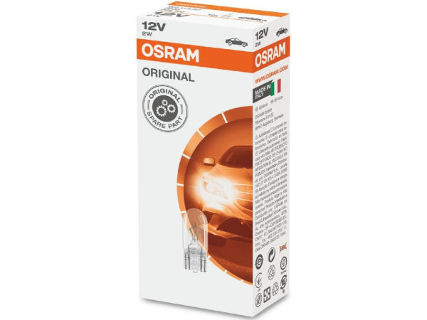 OSRAM Glassockellampe 12V 2W W 2,1x9,5d Kaufuniversum - OSRAM Glassockellampe 12V 2W W 2,1x9,5d
